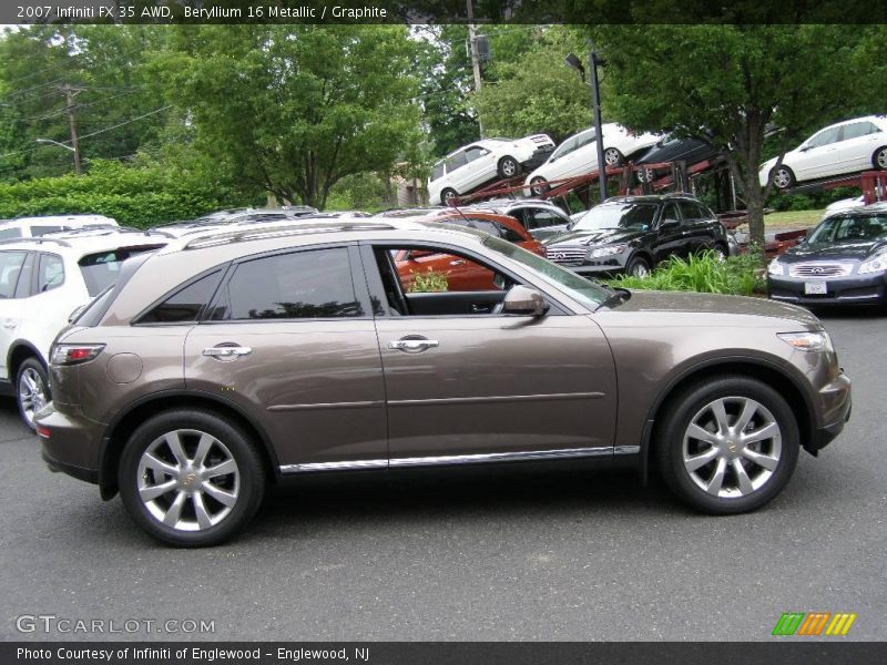 Beryllium 16 Metallic / Graphite 2007 Infiniti FX 35 AWD