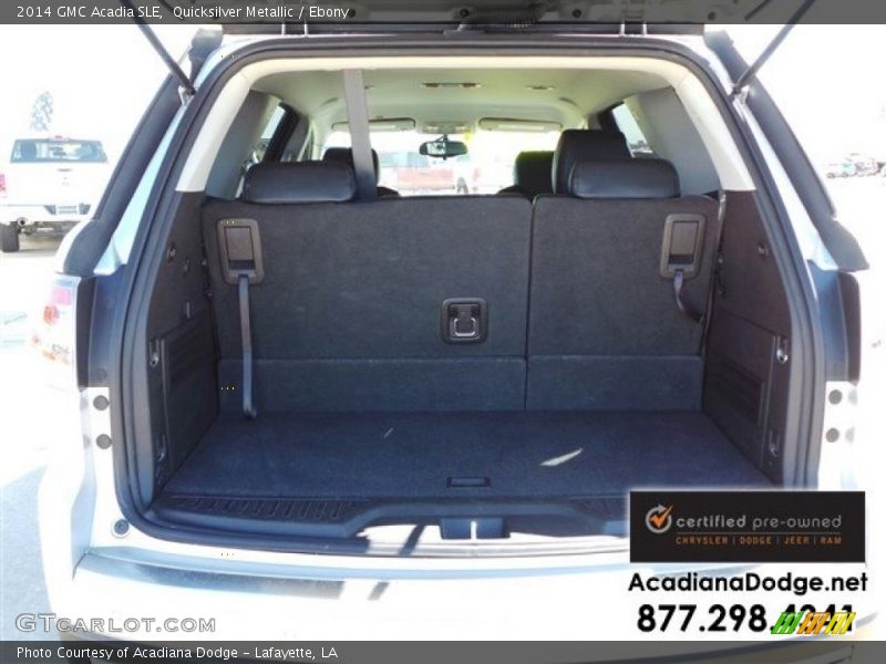 Quicksilver Metallic / Ebony 2014 GMC Acadia SLE