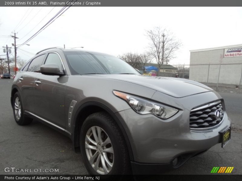 Platinum Graphite / Graphite 2009 Infiniti FX 35 AWD