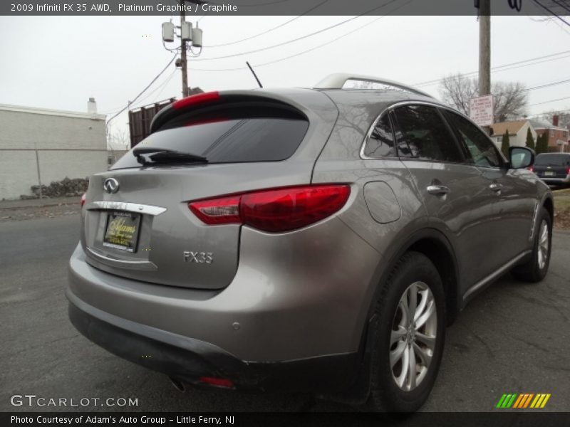 Platinum Graphite / Graphite 2009 Infiniti FX 35 AWD