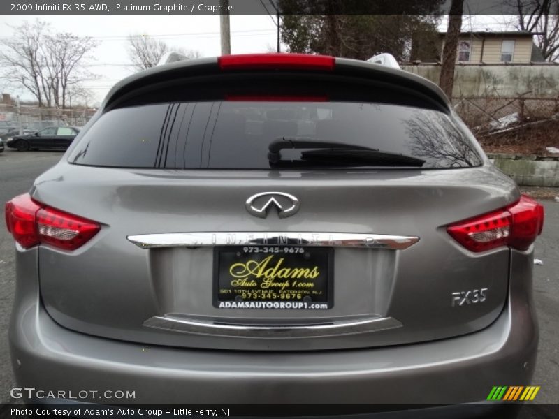 Platinum Graphite / Graphite 2009 Infiniti FX 35 AWD