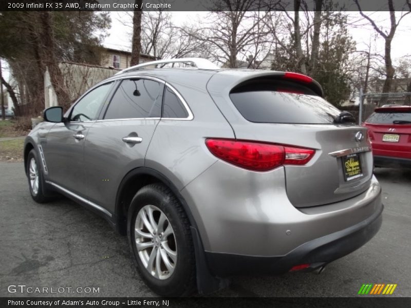 Platinum Graphite / Graphite 2009 Infiniti FX 35 AWD