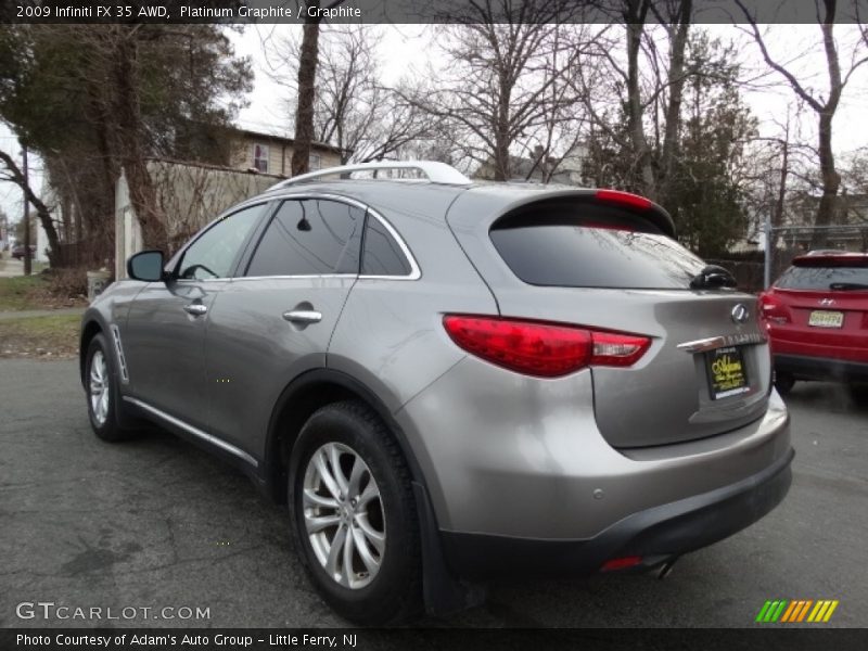 Platinum Graphite / Graphite 2009 Infiniti FX 35 AWD