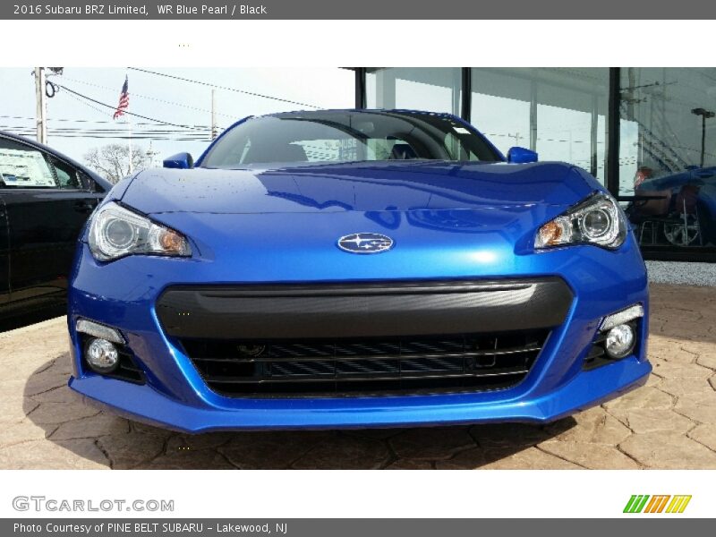 WR Blue Pearl / Black 2016 Subaru BRZ Limited