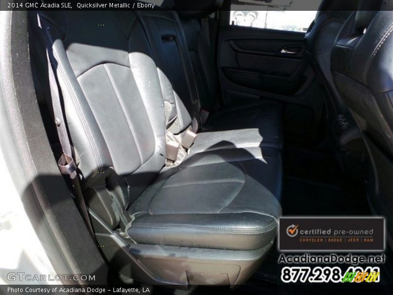 Quicksilver Metallic / Ebony 2014 GMC Acadia SLE