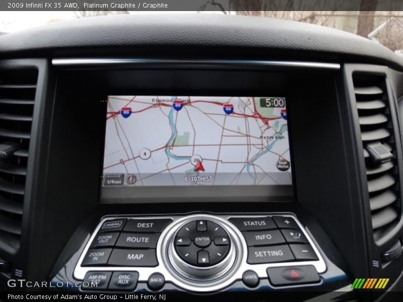Platinum Graphite / Graphite 2009 Infiniti FX 35 AWD