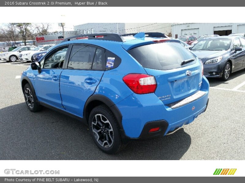 Hyper Blue / Black 2016 Subaru Crosstrek 2.0i Premium