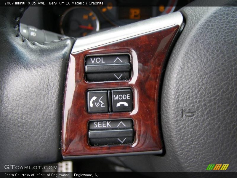 Beryllium 16 Metallic / Graphite 2007 Infiniti FX 35 AWD