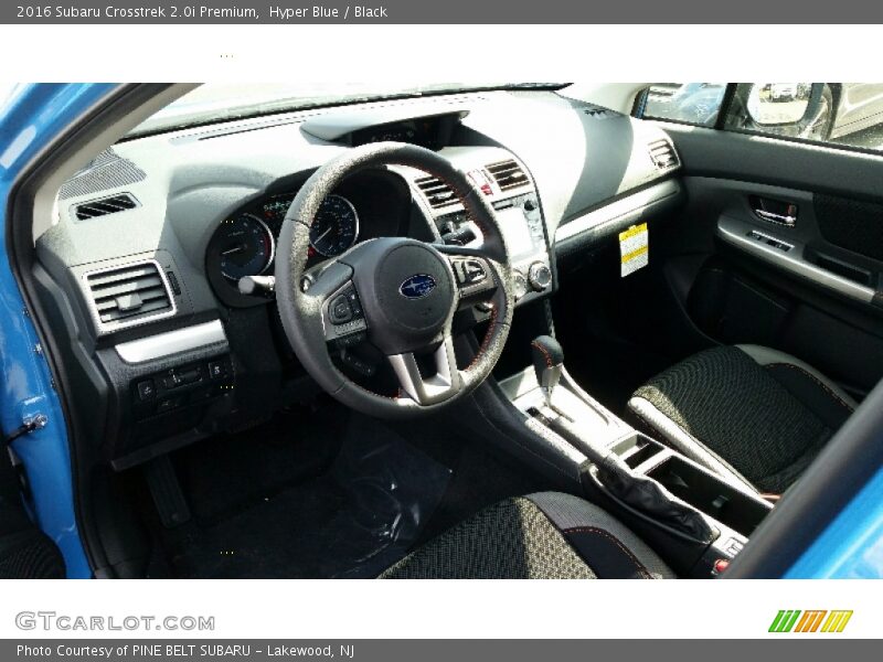 Hyper Blue / Black 2016 Subaru Crosstrek 2.0i Premium