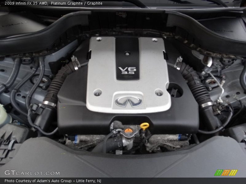 Platinum Graphite / Graphite 2009 Infiniti FX 35 AWD