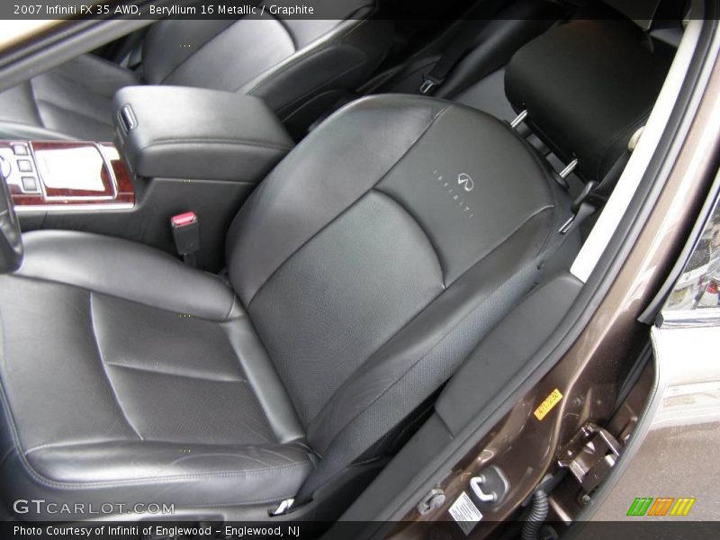 Beryllium 16 Metallic / Graphite 2007 Infiniti FX 35 AWD