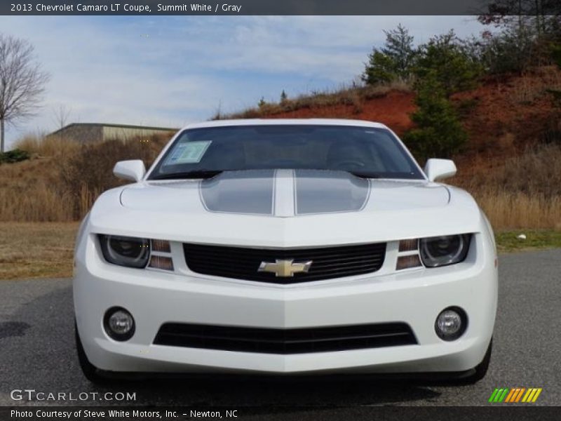 Summit White / Gray 2013 Chevrolet Camaro LT Coupe
