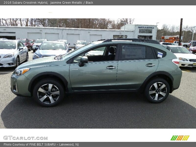 Jasmine Green Metallic / Black 2016 Subaru Crosstrek Hybrid