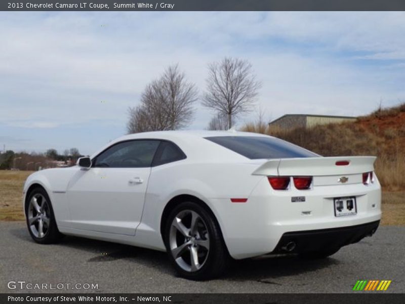 Summit White / Gray 2013 Chevrolet Camaro LT Coupe