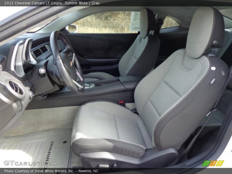Summit White / Gray 2013 Chevrolet Camaro LT Coupe