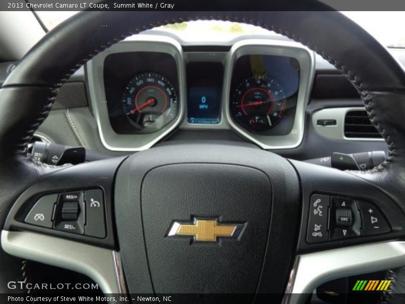 Summit White / Gray 2013 Chevrolet Camaro LT Coupe