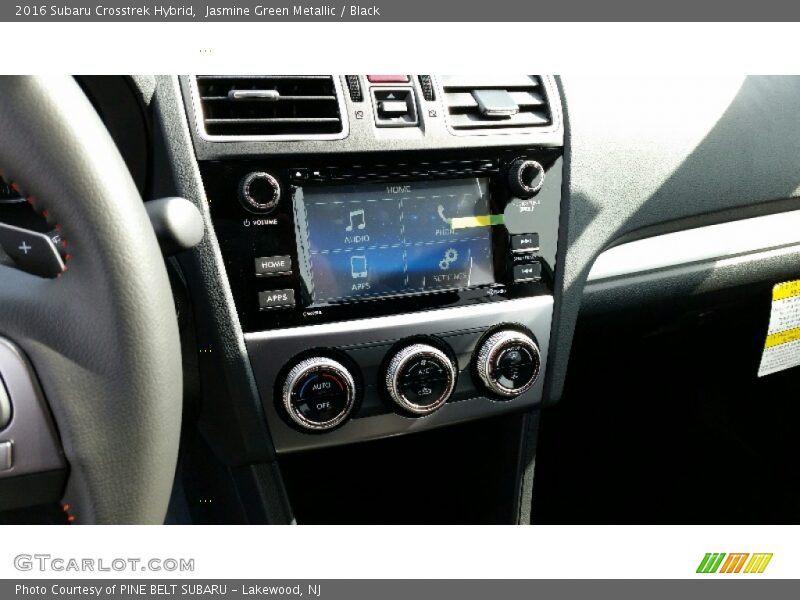 Jasmine Green Metallic / Black 2016 Subaru Crosstrek Hybrid
