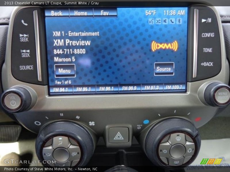 Summit White / Gray 2013 Chevrolet Camaro LT Coupe