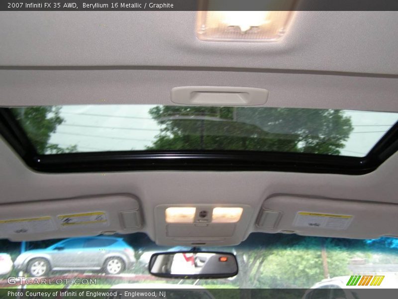 Beryllium 16 Metallic / Graphite 2007 Infiniti FX 35 AWD