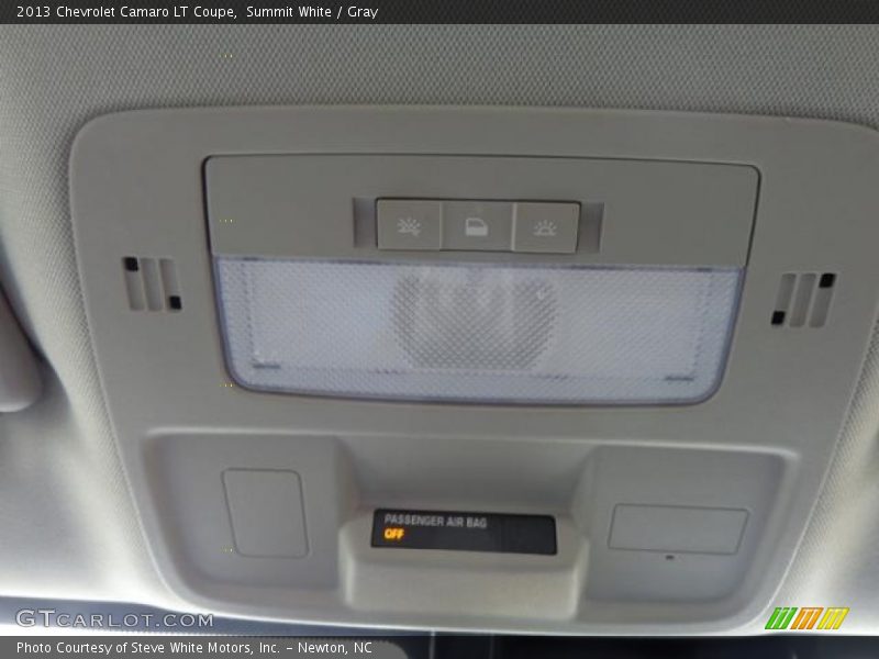 Summit White / Gray 2013 Chevrolet Camaro LT Coupe
