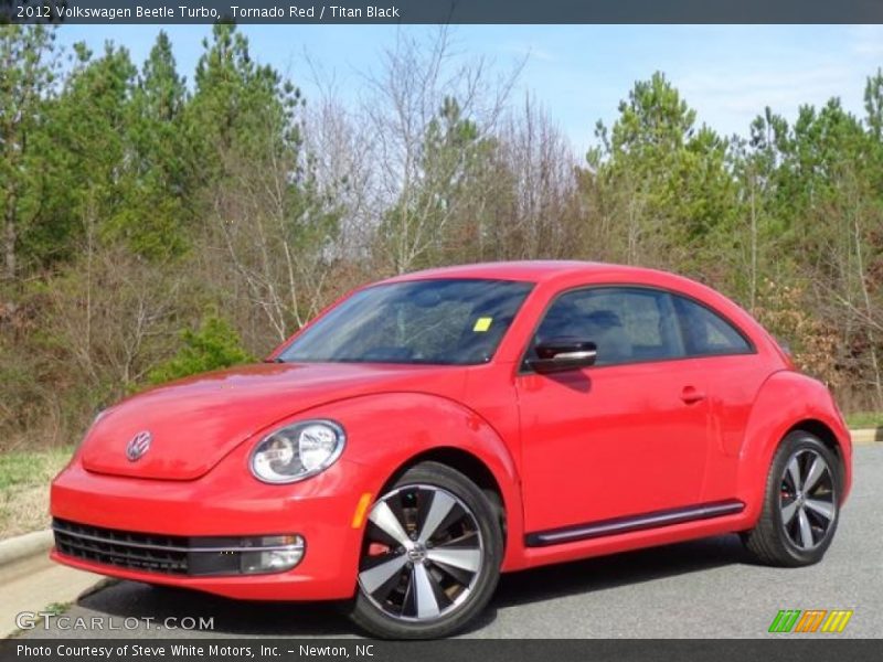Tornado Red / Titan Black 2012 Volkswagen Beetle Turbo