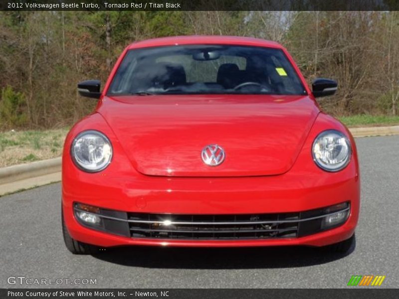 Tornado Red / Titan Black 2012 Volkswagen Beetle Turbo