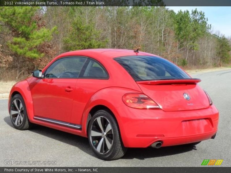 Tornado Red / Titan Black 2012 Volkswagen Beetle Turbo