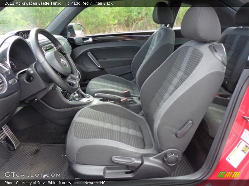 Tornado Red / Titan Black 2012 Volkswagen Beetle Turbo