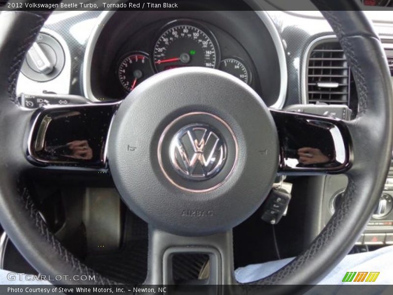 Tornado Red / Titan Black 2012 Volkswagen Beetle Turbo