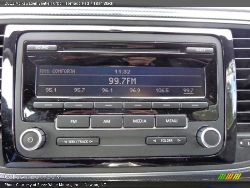 Tornado Red / Titan Black 2012 Volkswagen Beetle Turbo