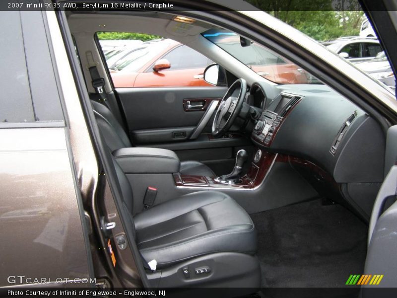 Beryllium 16 Metallic / Graphite 2007 Infiniti FX 35 AWD