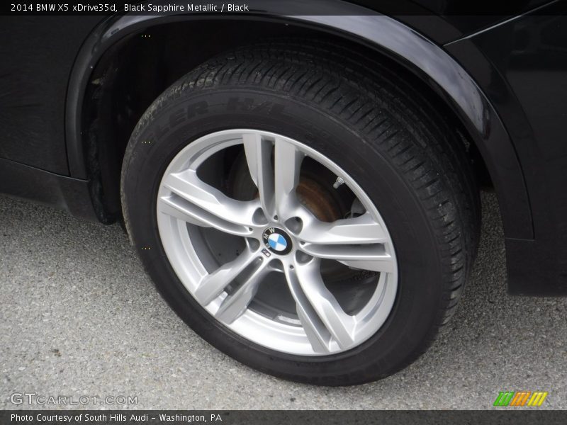 Black Sapphire Metallic / Black 2014 BMW X5 xDrive35d