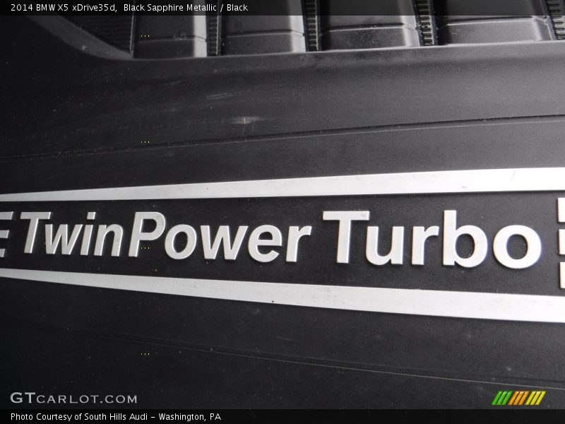 Black Sapphire Metallic / Black 2014 BMW X5 xDrive35d