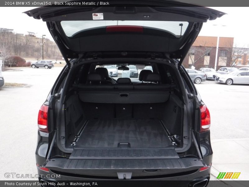 Black Sapphire Metallic / Black 2014 BMW X5 xDrive35d