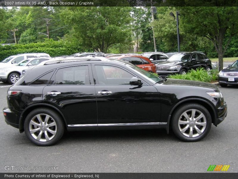 Black Obsidian / Graphite 2007 Infiniti FX 35 AWD