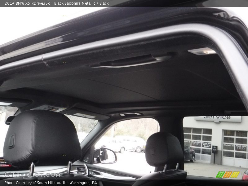 Black Sapphire Metallic / Black 2014 BMW X5 xDrive35d