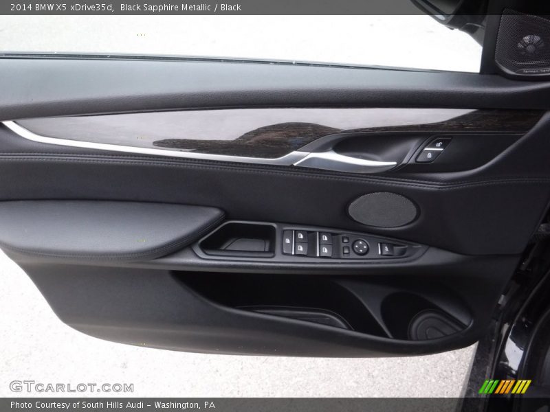 Black Sapphire Metallic / Black 2014 BMW X5 xDrive35d