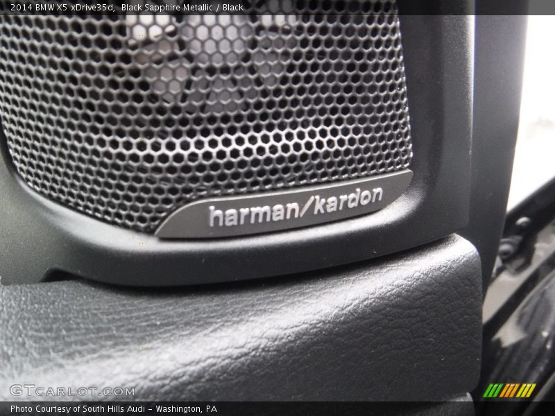 Black Sapphire Metallic / Black 2014 BMW X5 xDrive35d