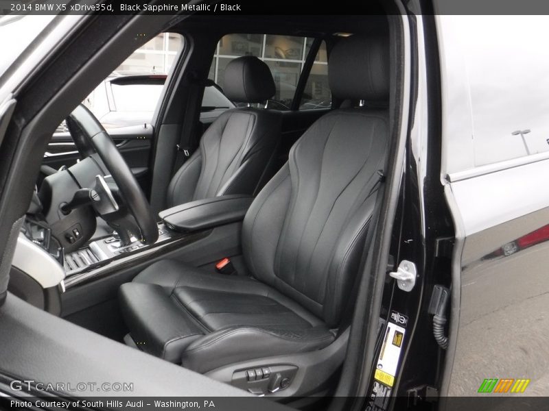 Black Sapphire Metallic / Black 2014 BMW X5 xDrive35d