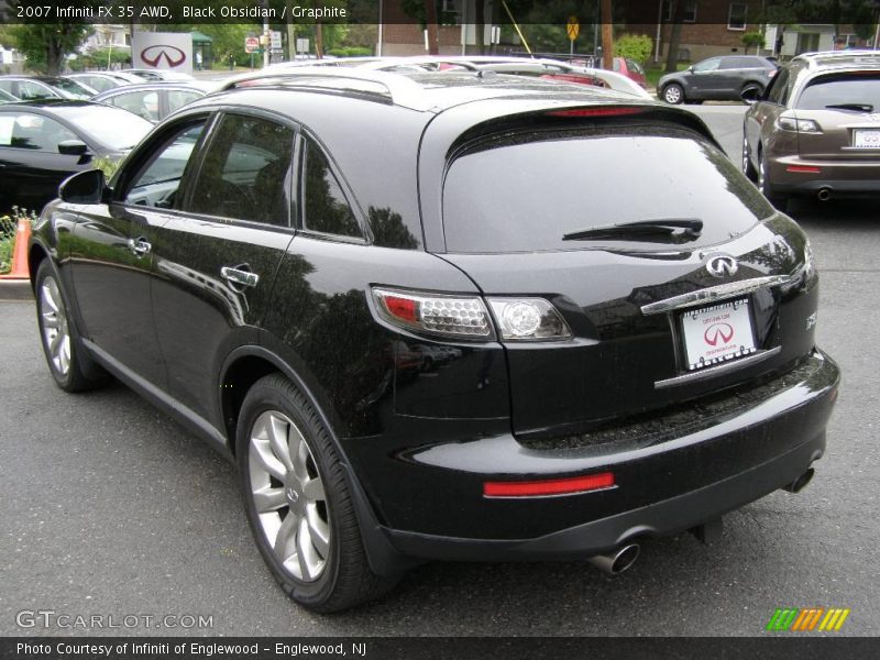 Black Obsidian / Graphite 2007 Infiniti FX 35 AWD