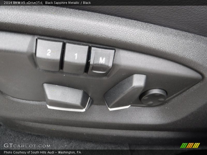 Black Sapphire Metallic / Black 2014 BMW X5 xDrive35d