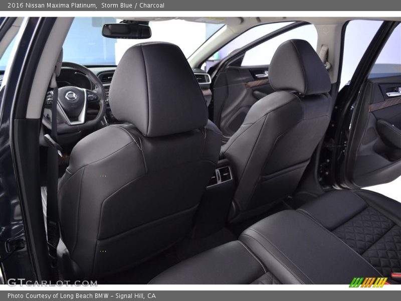 Rear Seat of 2016 Maxima Platinum