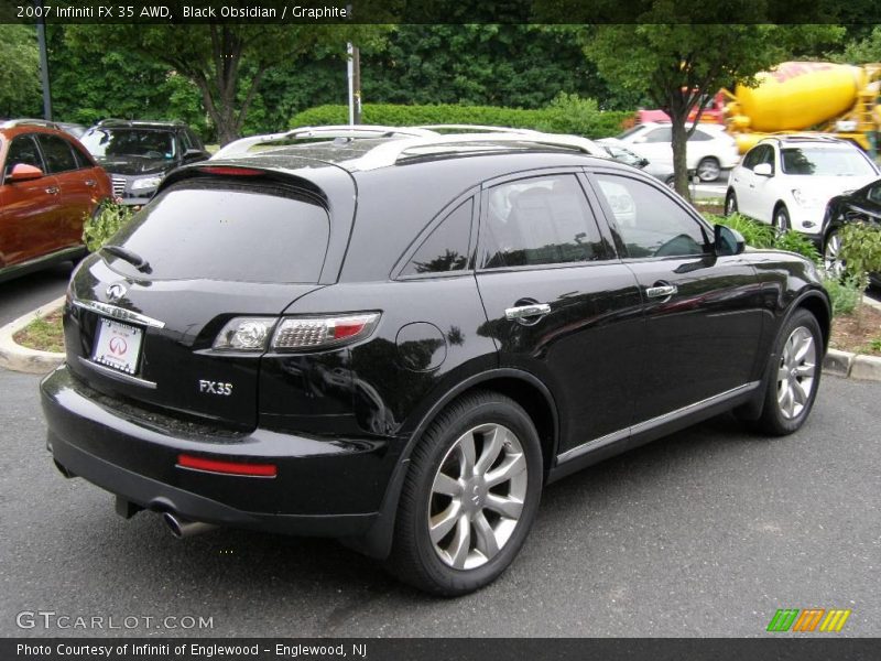 Black Obsidian / Graphite 2007 Infiniti FX 35 AWD