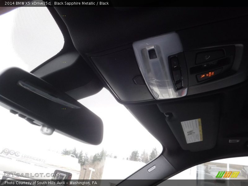 Black Sapphire Metallic / Black 2014 BMW X5 xDrive35d