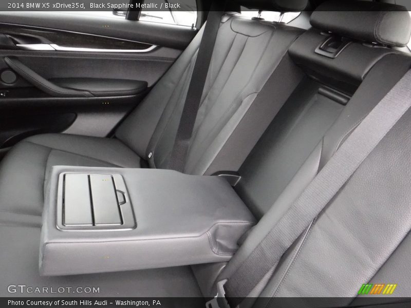 Black Sapphire Metallic / Black 2014 BMW X5 xDrive35d