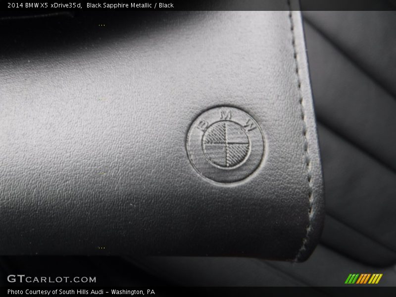 Black Sapphire Metallic / Black 2014 BMW X5 xDrive35d