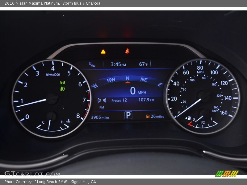  2016 Maxima Platinum Platinum Gauges
