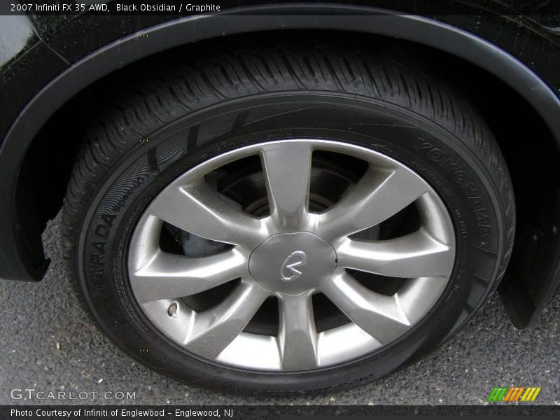 Black Obsidian / Graphite 2007 Infiniti FX 35 AWD