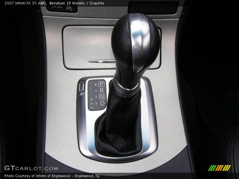 Beryllium 16 Metallic / Graphite 2007 Infiniti FX 35 AWD
