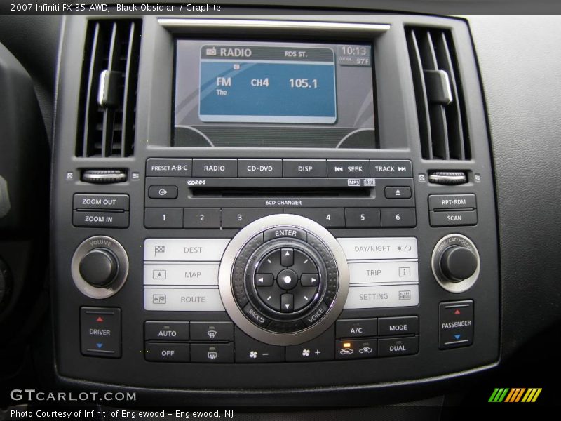 Black Obsidian / Graphite 2007 Infiniti FX 35 AWD